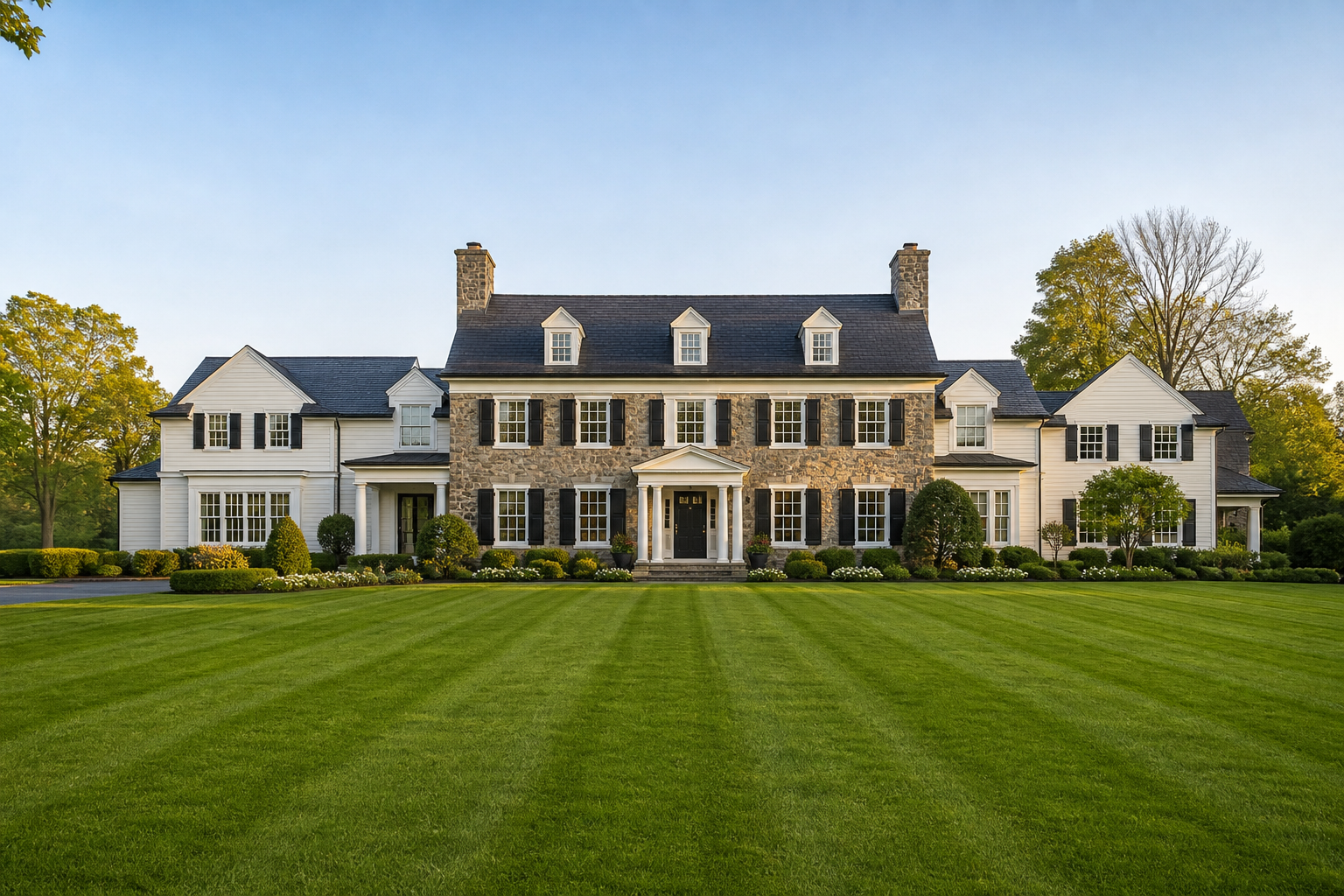 Colonial estate in Greenwich, Connecticut